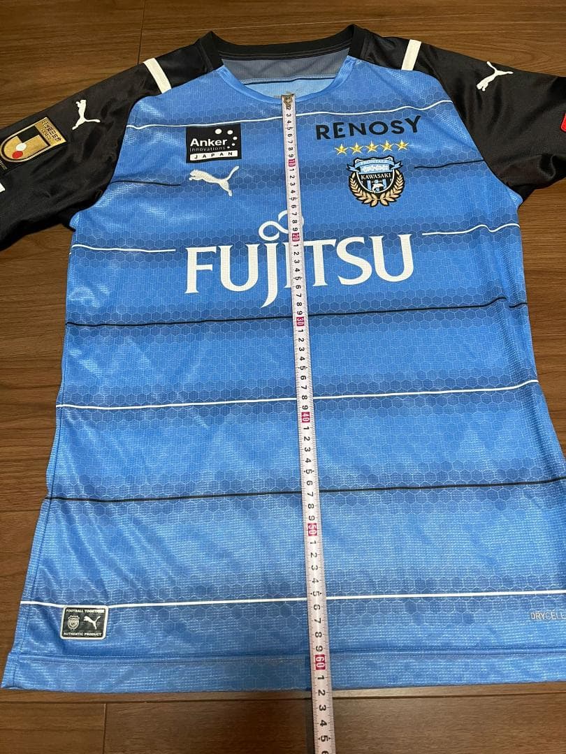 中古美品 川崎フロンターレ 2021 ユニフォーム 遠野大弥 L サイズ