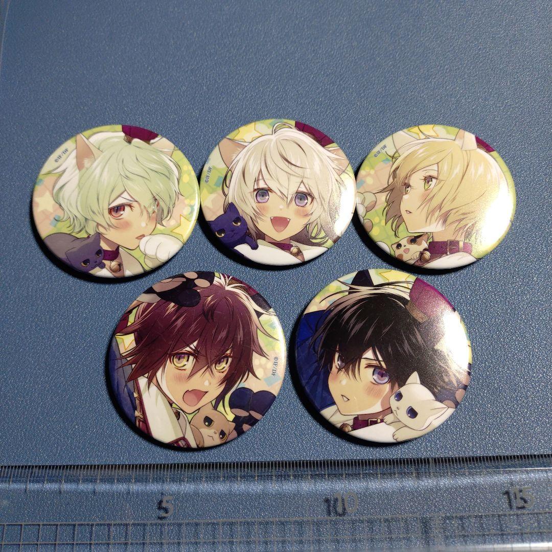 缶バッジセット　Collar×Malice　カラマリ　幼少期　猫