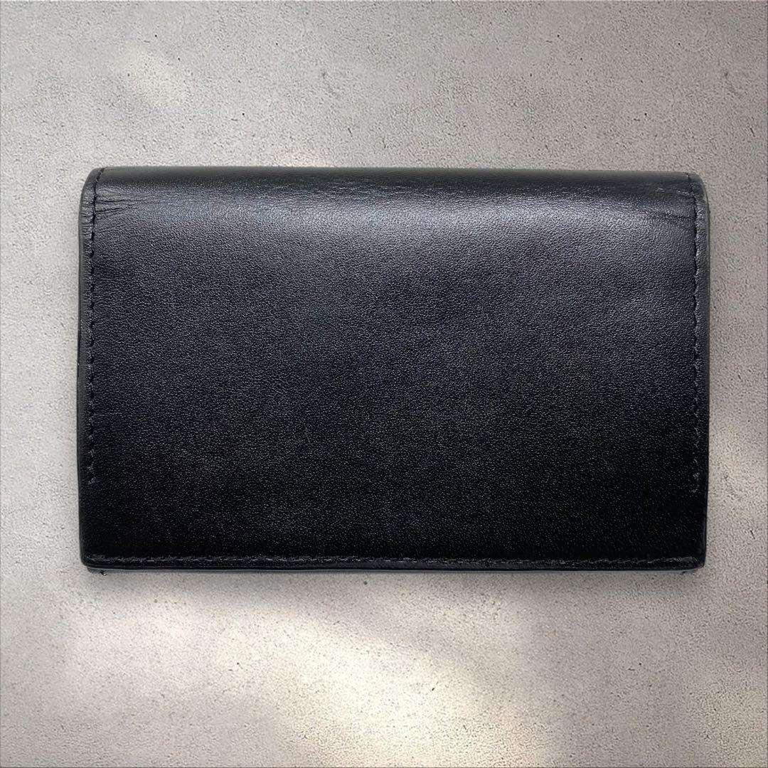 Paul Smith 名刺入れ ポールスミス ブラック ストライプポイント 黒