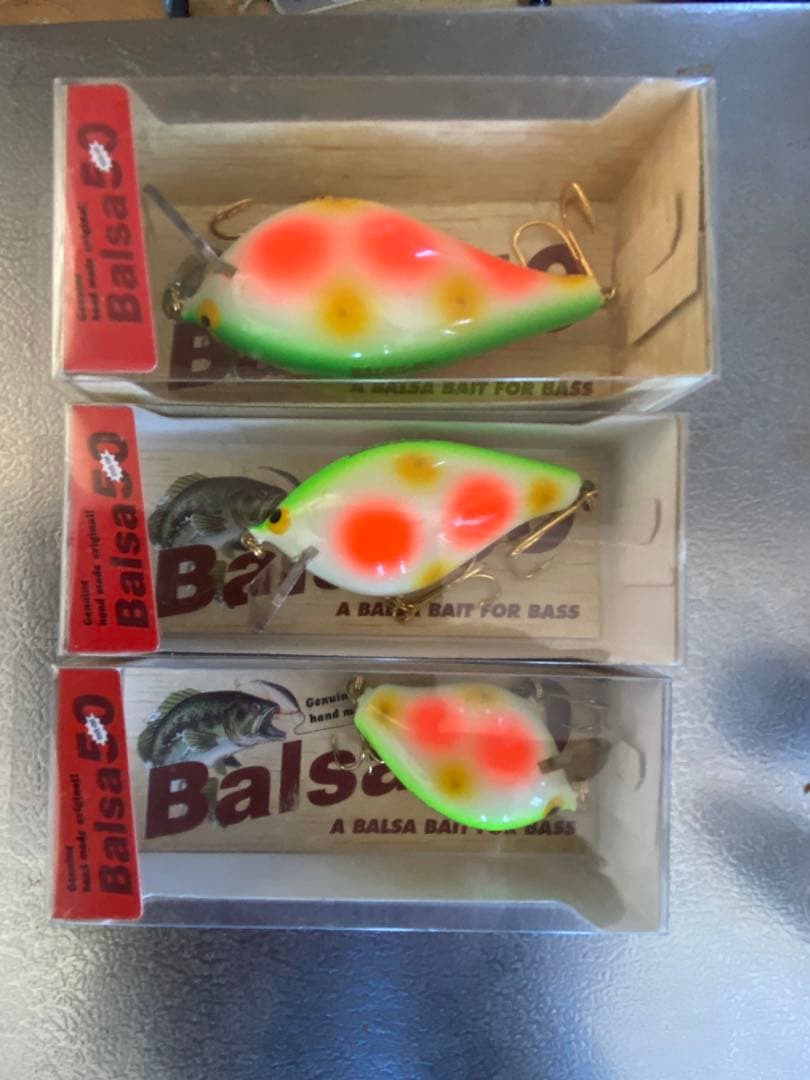 Balsa 50 ルアー 3個セット 日本製