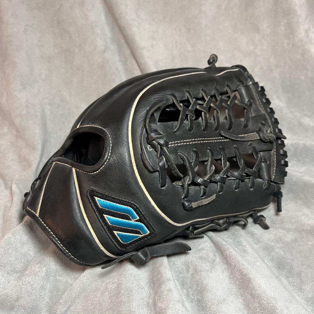 ミズノ　ビューリーグ　ソフトボールグローブ 右投げ用　青ビュー　Mマーク