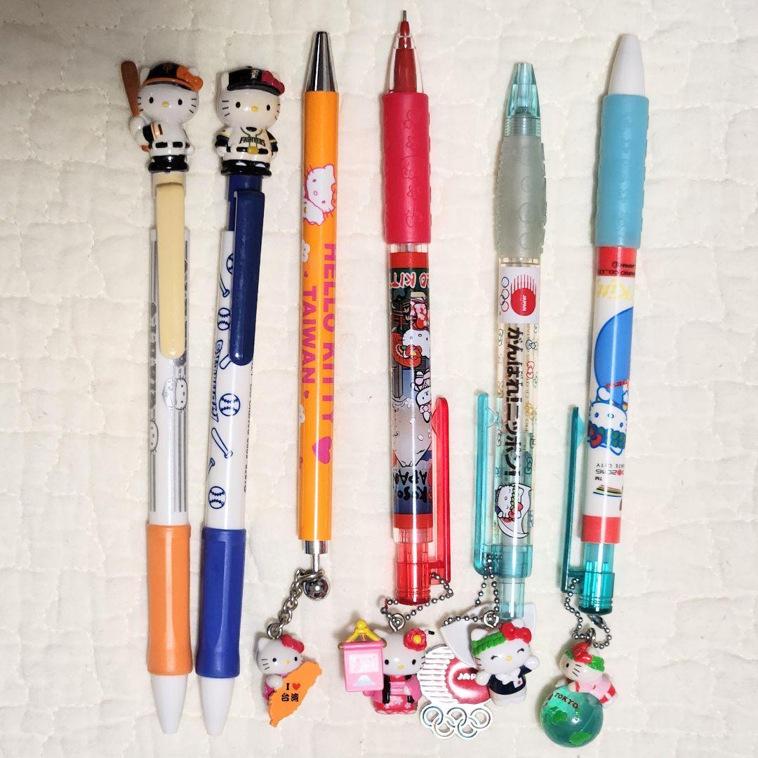 【ご当地キティちゃん】ボールペン·シャープペン/まとめ売り74本/ハローキティ