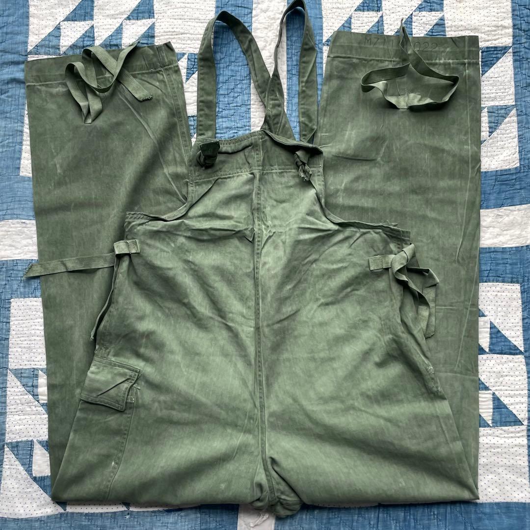 40s WW2 USN サルベージパンツ グリーン