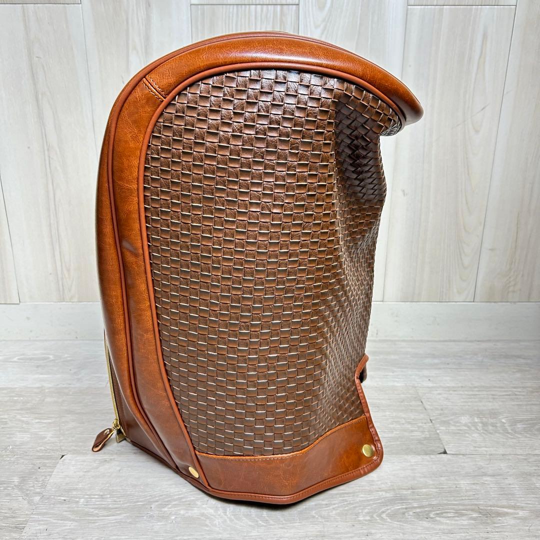 【高級感】マジェスティ ゴルフキャディバッグ ブラウン MJ 美品！豪華！