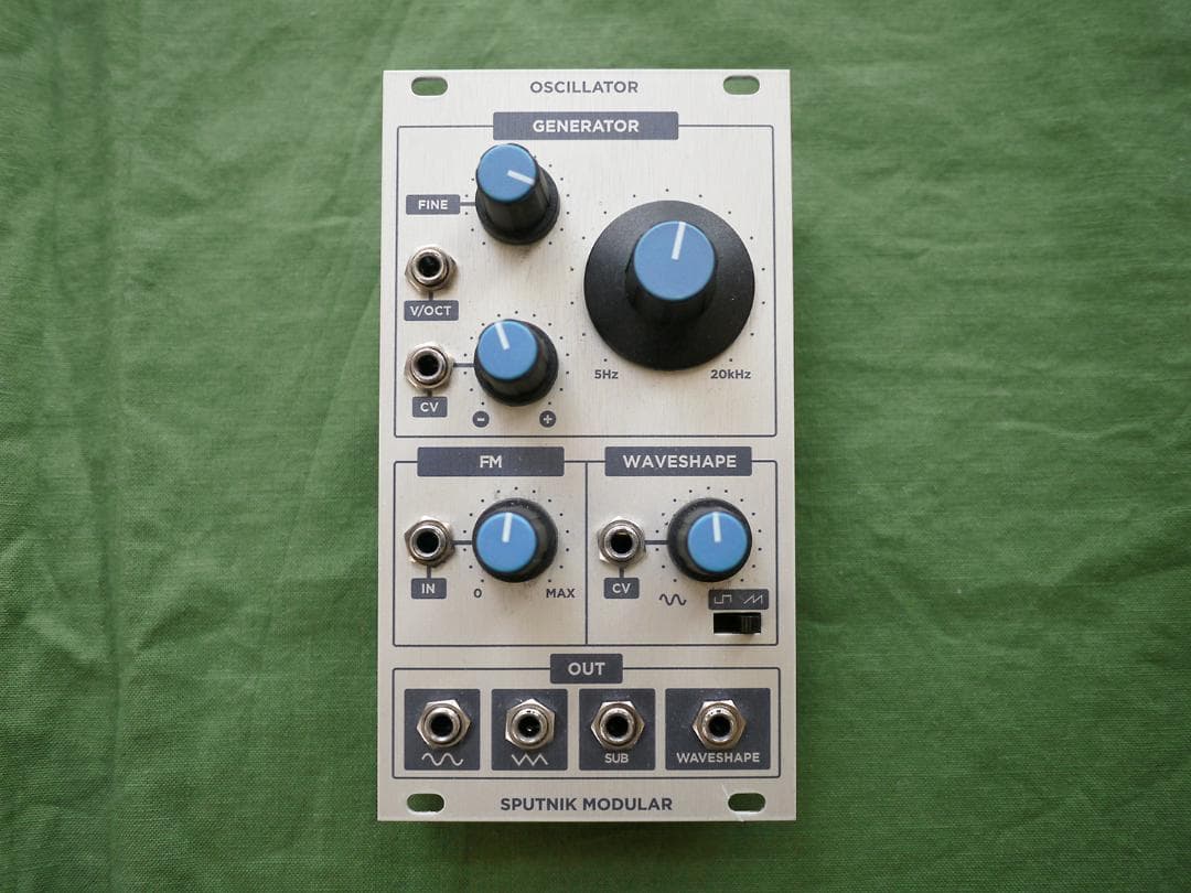 新春値下げ！ Sputnik modular oscillator