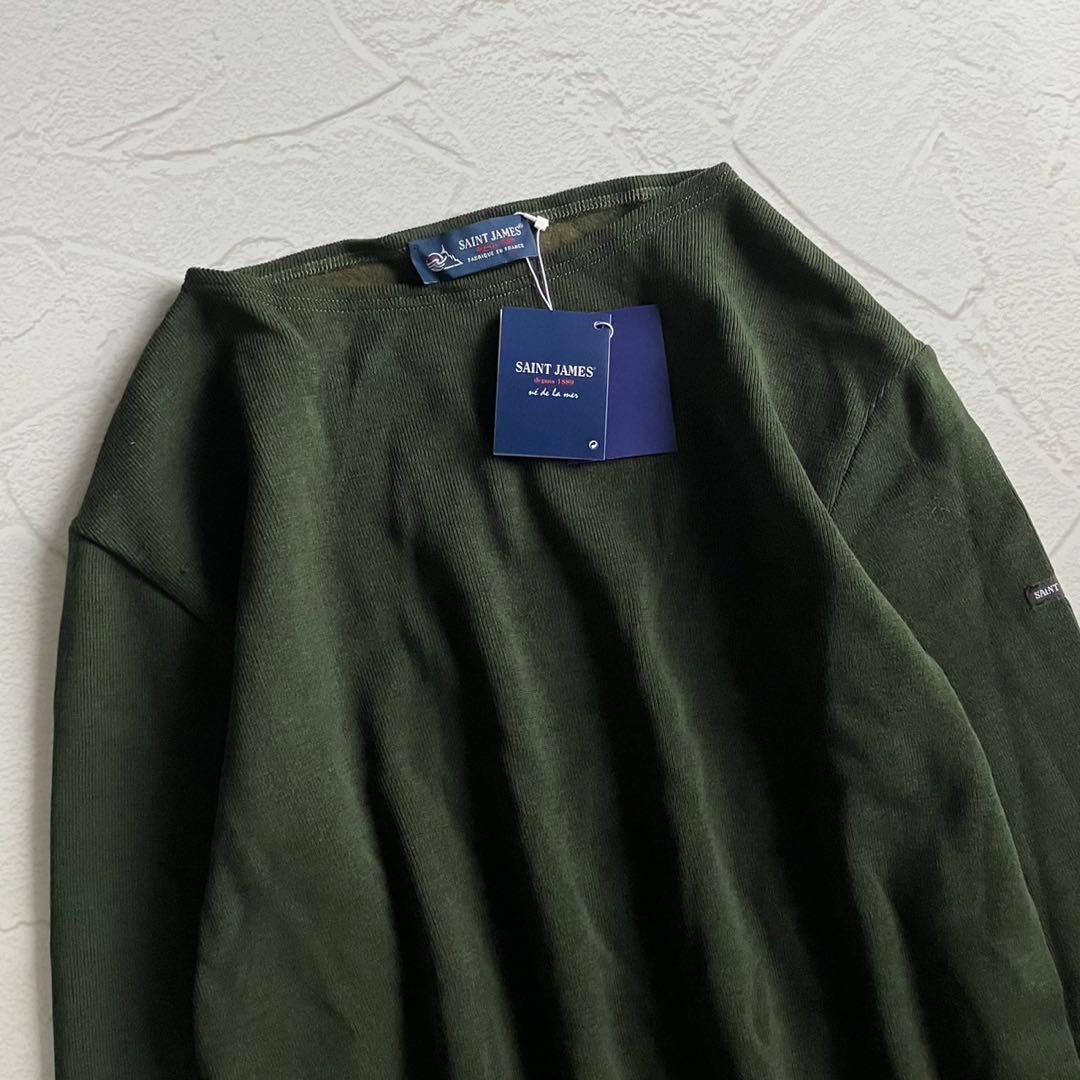 【新品未使用】セントジェームス ダブルフェイスセーター ウール コットン T4