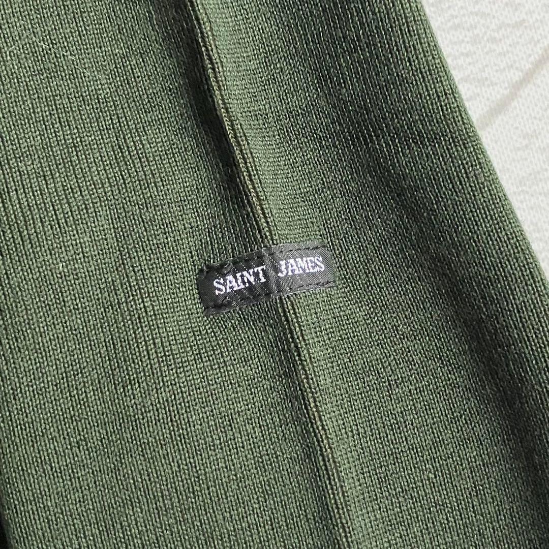 【新品未使用】セントジェームス ダブルフェイスセーター ウール コットン T4