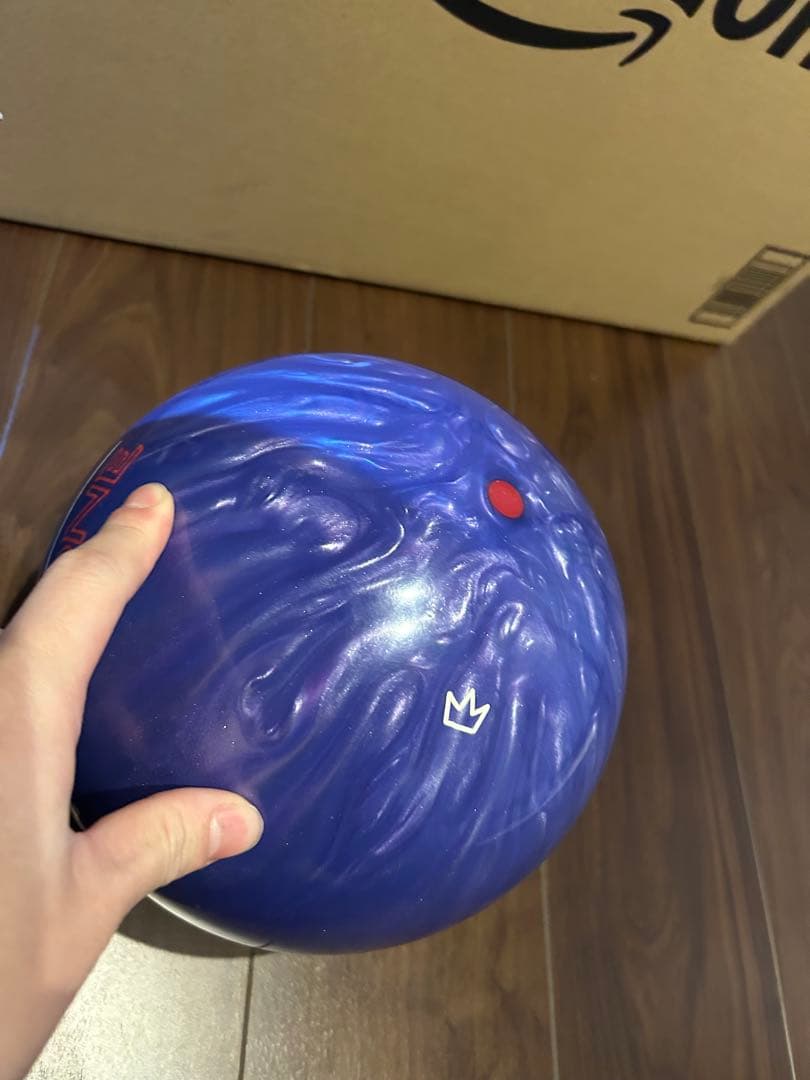 ZONE Danger Zone Purple Ice ボウリングボール