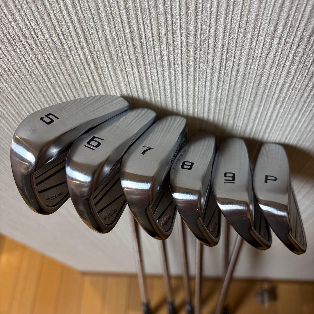 ★コミ★コブラ KING TOURアイアン 6本セット AMT S200