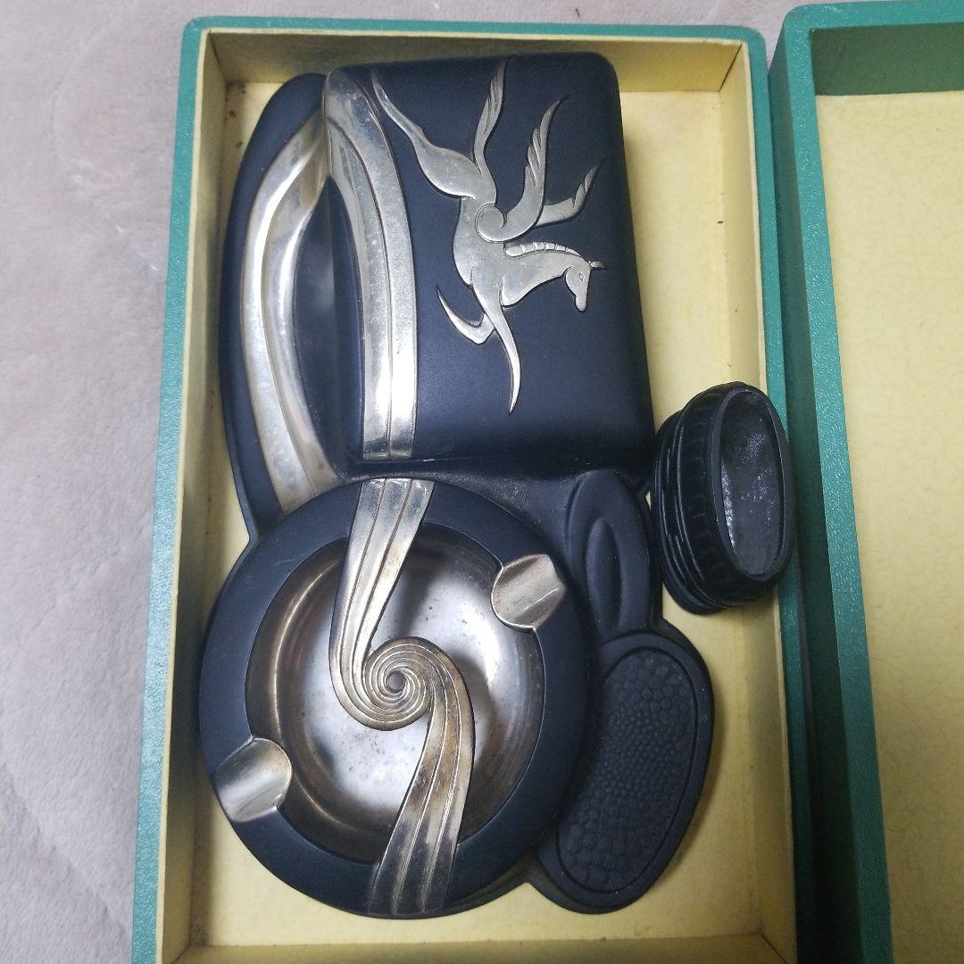 喫煙具セット 黒と金