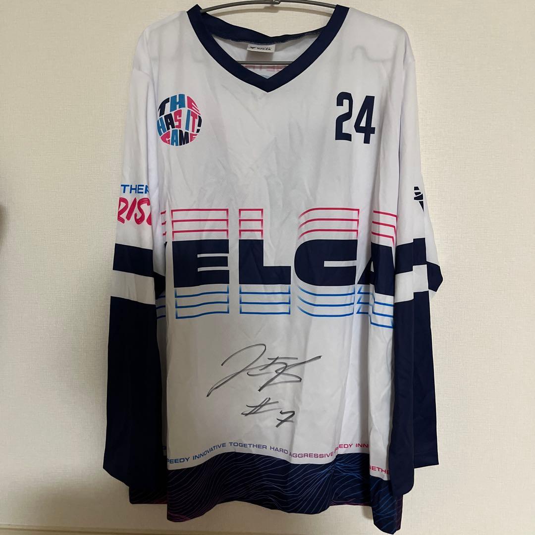 りょう318★長崎ヴェルカ #7 JB選手 サイン入りホッケーシャツ