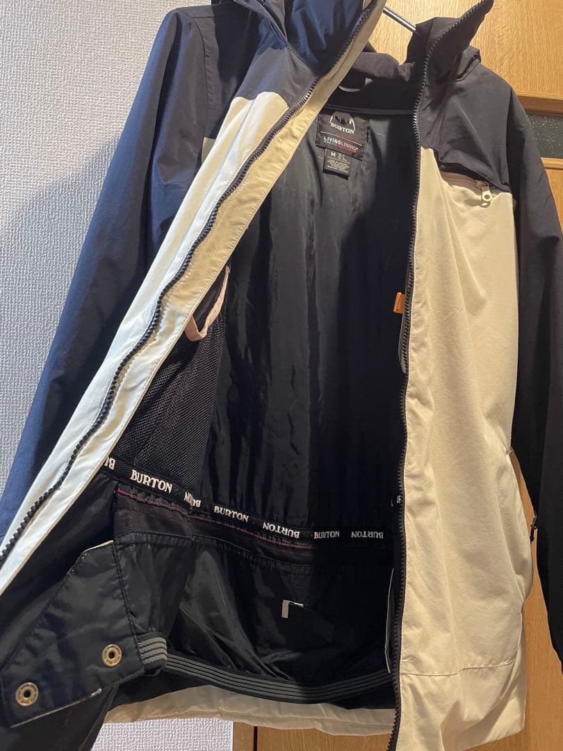 Burton スノーボードウェア M 黒/ベージュ
