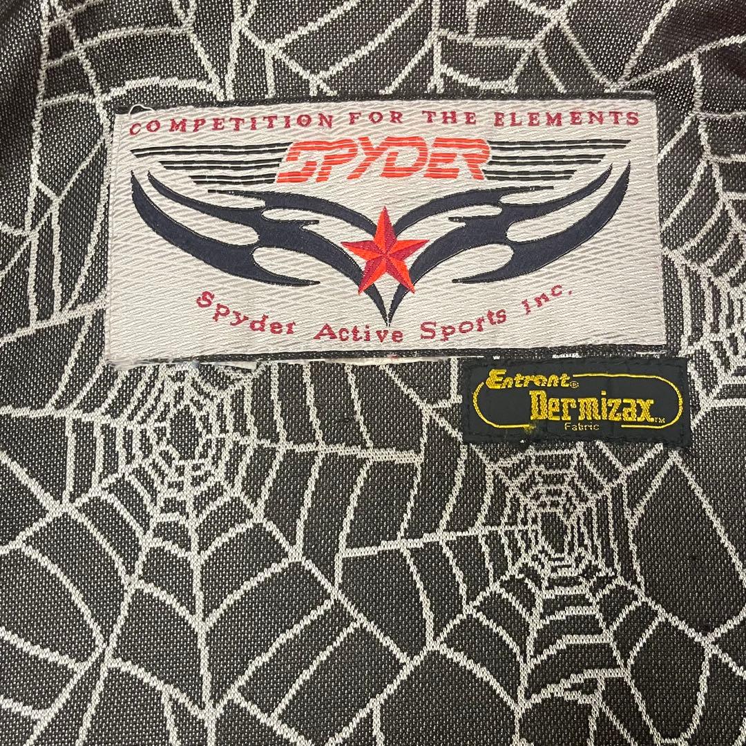SPYDER スパイダー　メンズ　ウィンタージャケット　スノーウェア　黒×赤