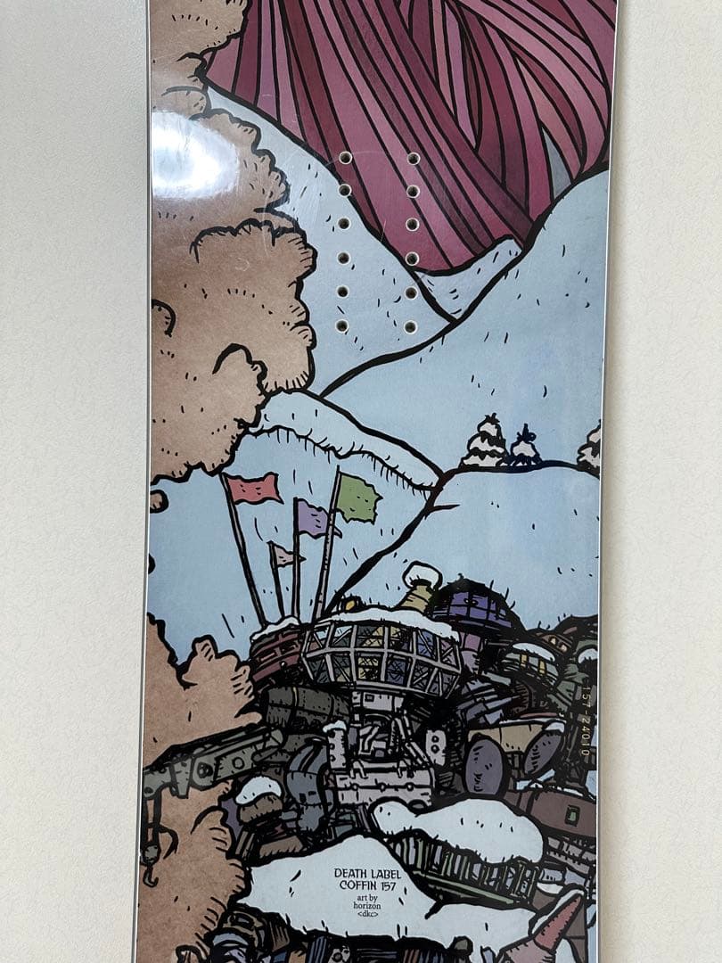 値下げ中！DEATH LABEL COFFIN 157cm 定価121,000円