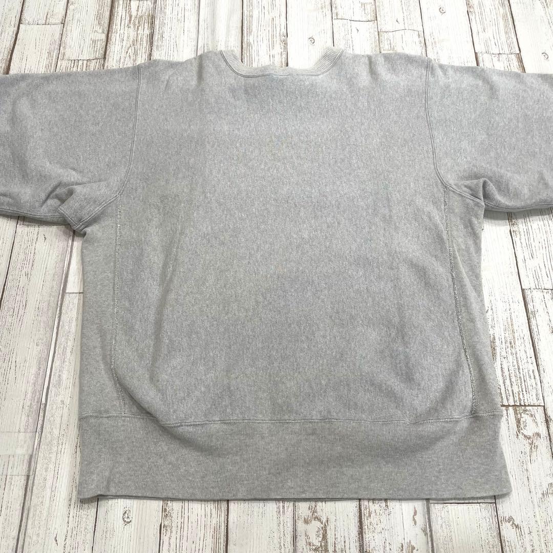 【ブラックワッペン！】チャンピオン　リバースウィーブ　スウェット　トレーナー　黒