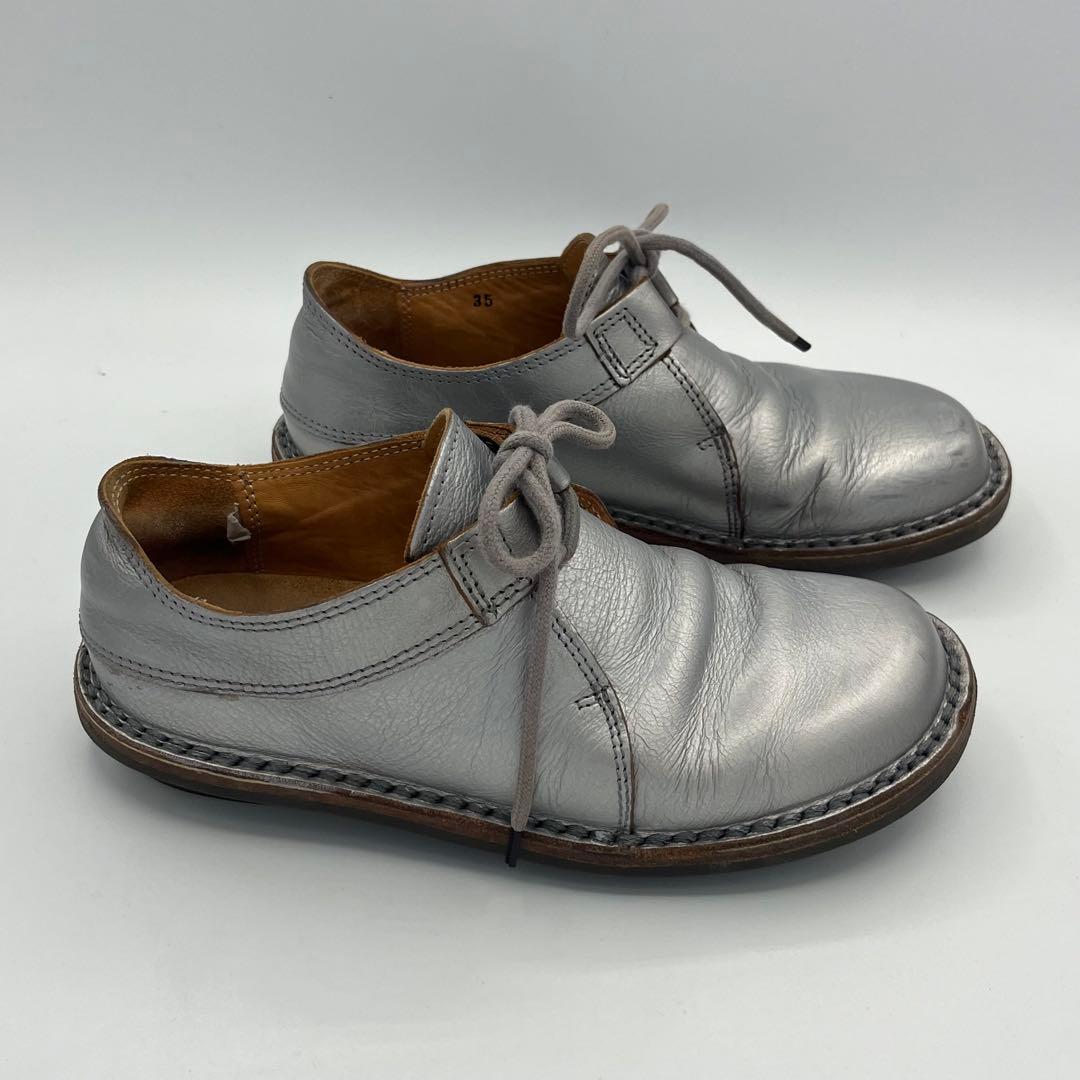 trippen トリッペン　フラットシューズ　シルバー　銀　　35