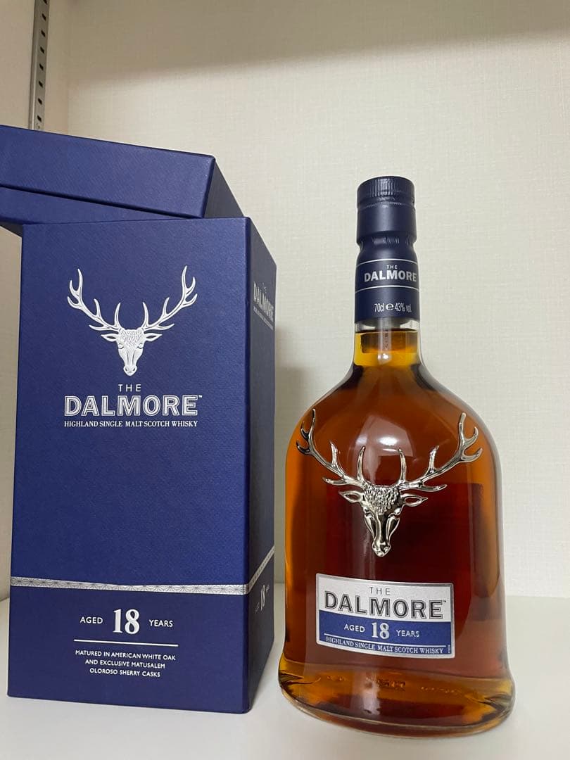 【箱付】ダルモア 18年　　※ウィスキー引退