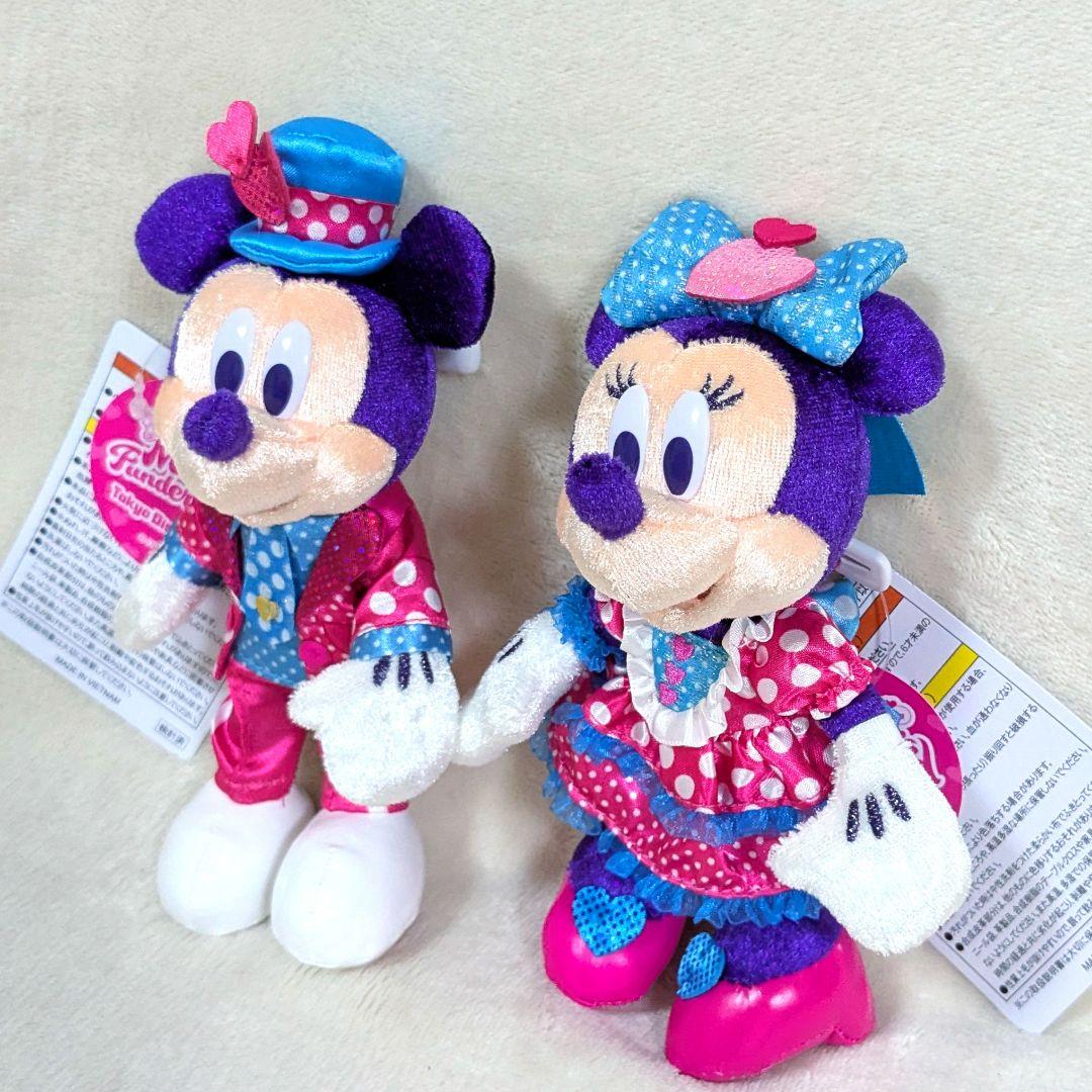 パルパルーザ ぬいぐるみバッジ ミッキー&ミニー