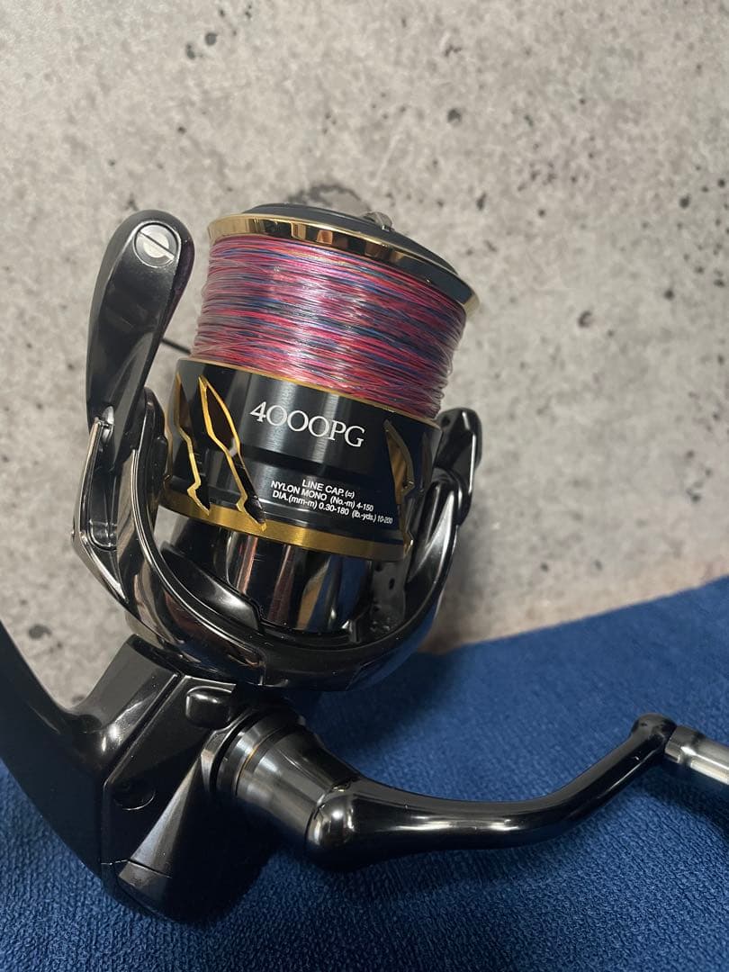 【美品】シマノ 20ツインパワー 4000PG（機関良好）