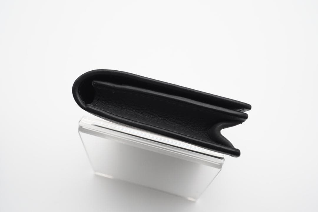 LOEWE 二つ折りカードケース アナグラム ビジネスカードホルダー グレー 美