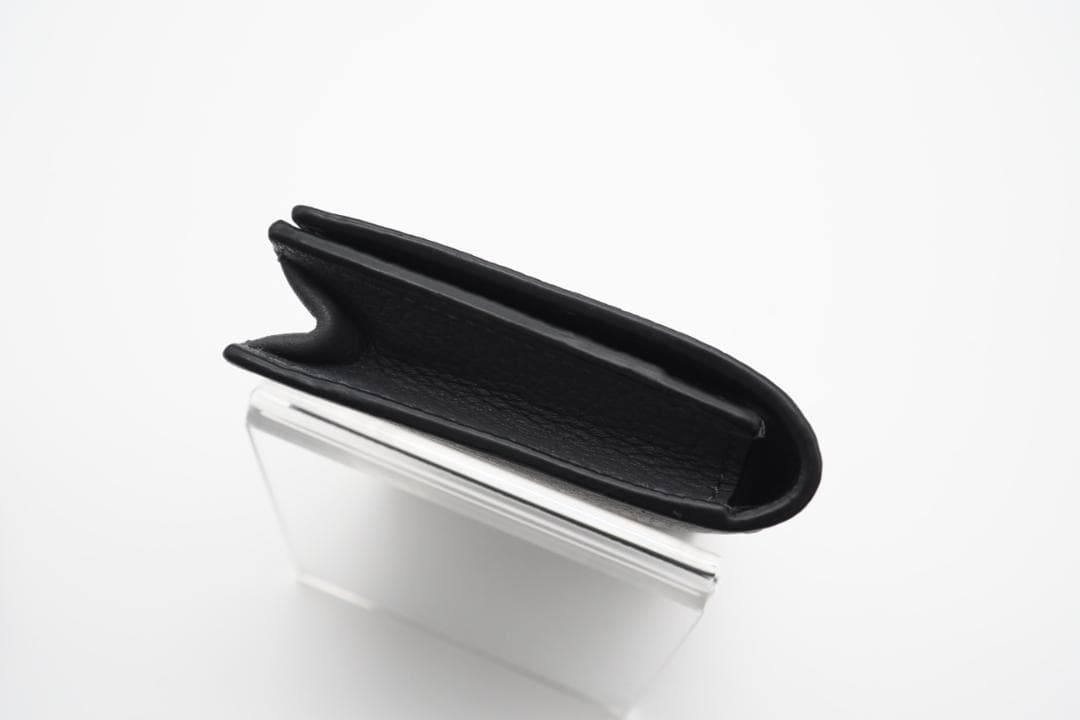 LOEWE 二つ折りカードケース アナグラム ビジネスカードホルダー グレー 美