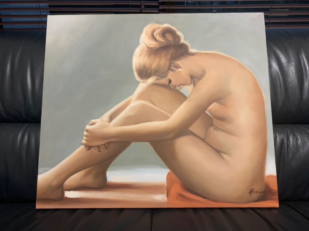 イタリア女性 ヌード 絵画 ★インテリア エステサロンや美容クリニックに最適！！