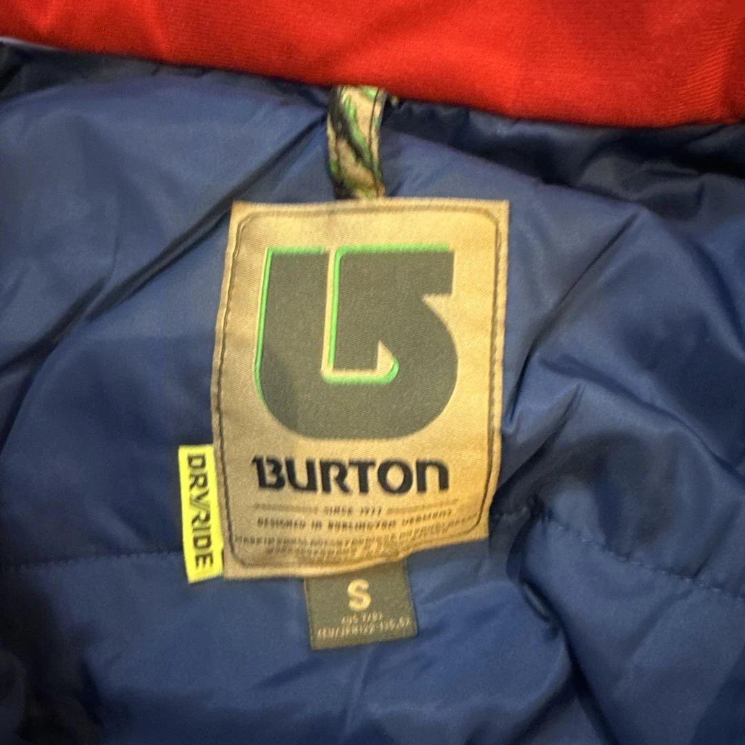 BURTON スノーボードウェアセット S 赤/黄