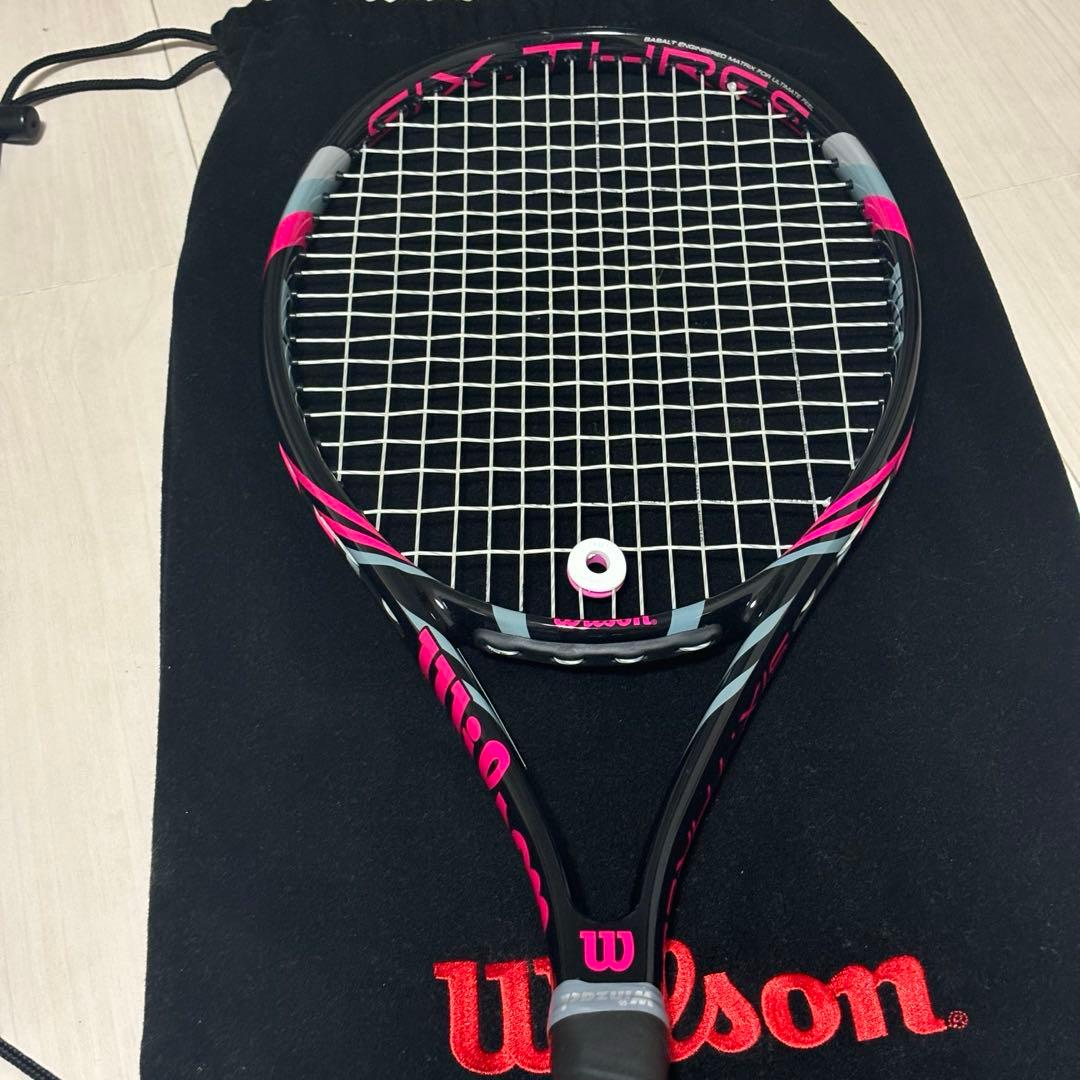 Wilson テニスラケット ブラック/ピンク