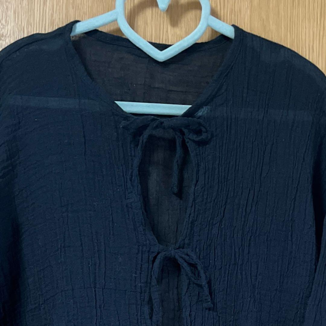 Plageアトリエフランセ　別注 2WAY RBN トップス タグ付