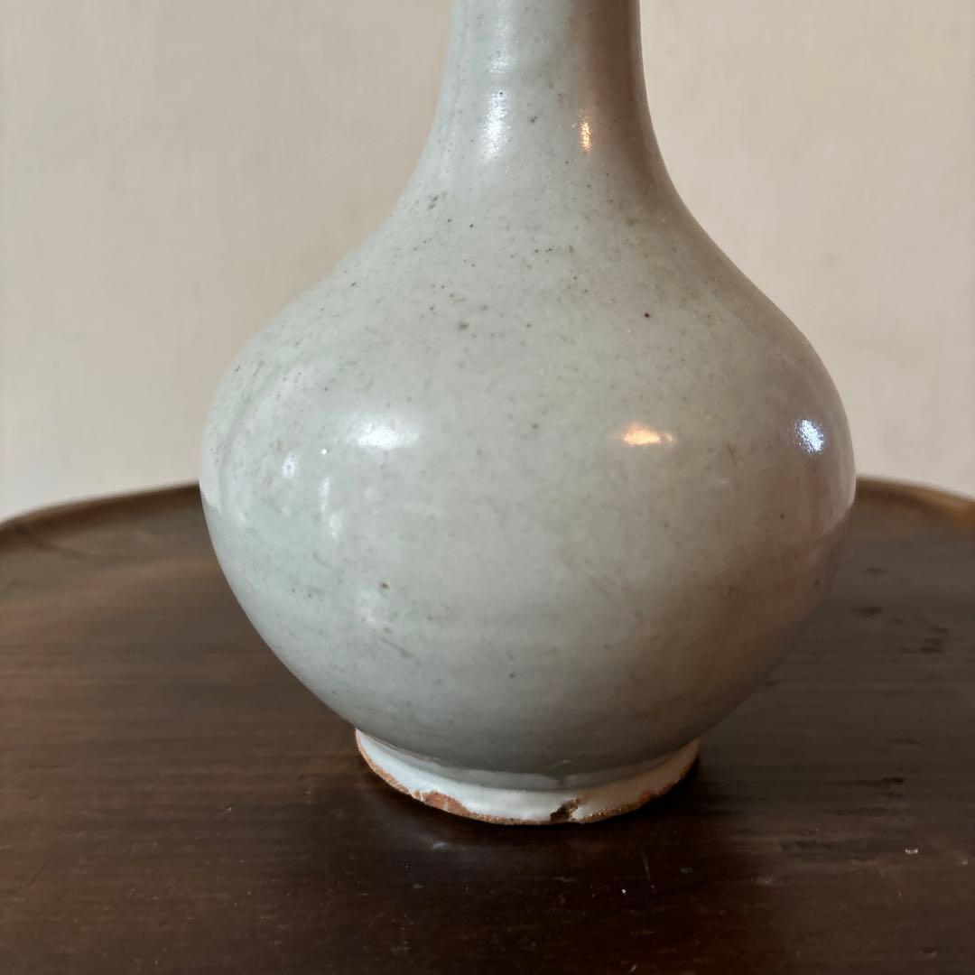 李朝白磁徳利　骨董　韓国骨董　アンティーク　古道具　白洲正子　秦秀雄　向田邦子