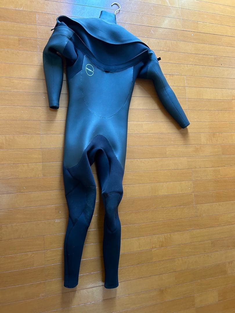 O'Neill ブラック フルスーツ ウェットスーツセミドライLサイズ
