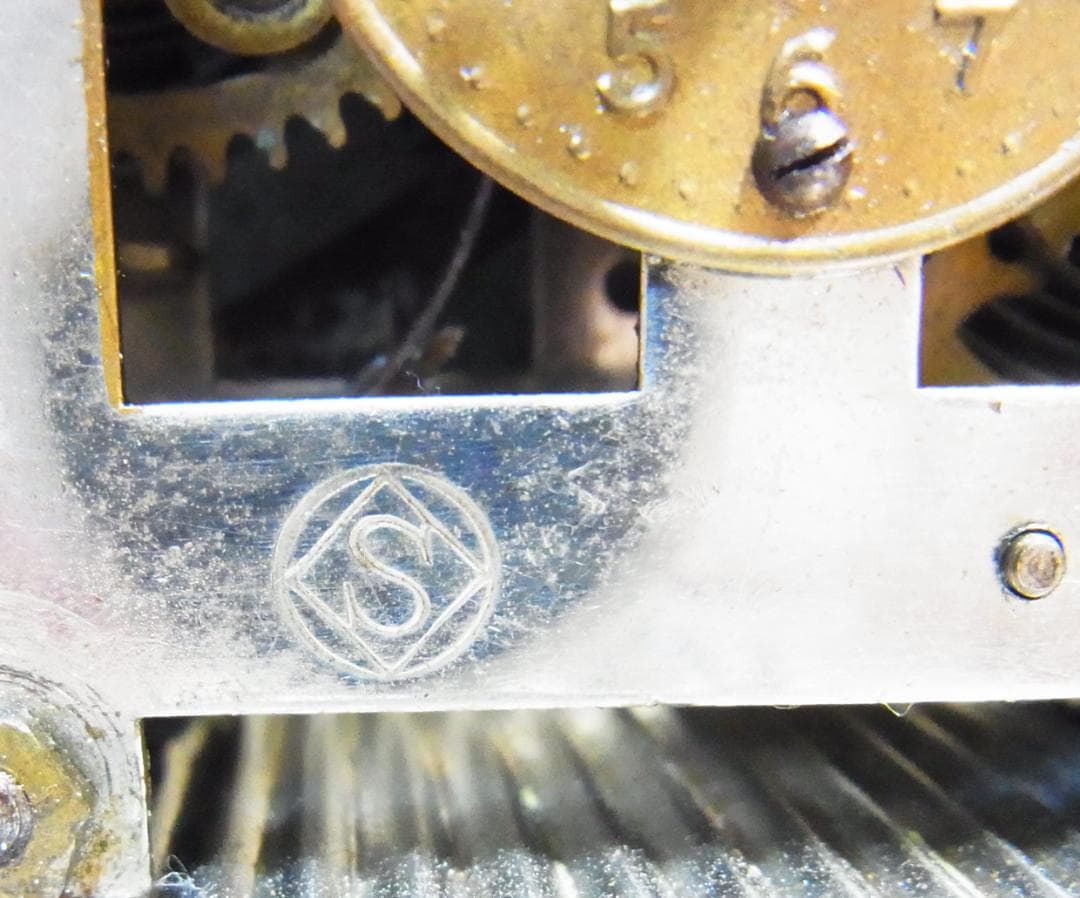 精工舎　機械式置時計　オルゴール付き　 大正時代　稼働品