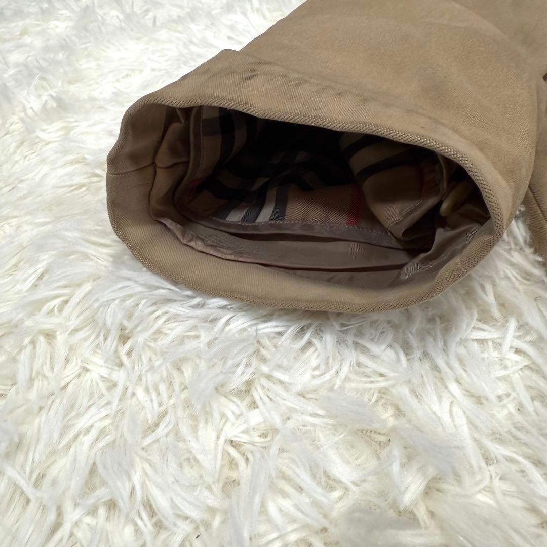 バーバリー Burberry 中綿ライナー付き モッズコート ノバチェック M