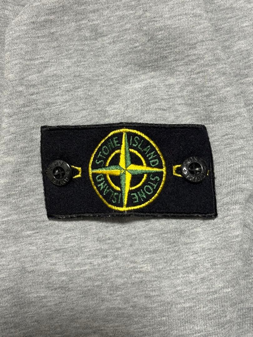 Stone  グレー クルーネック トレーナー