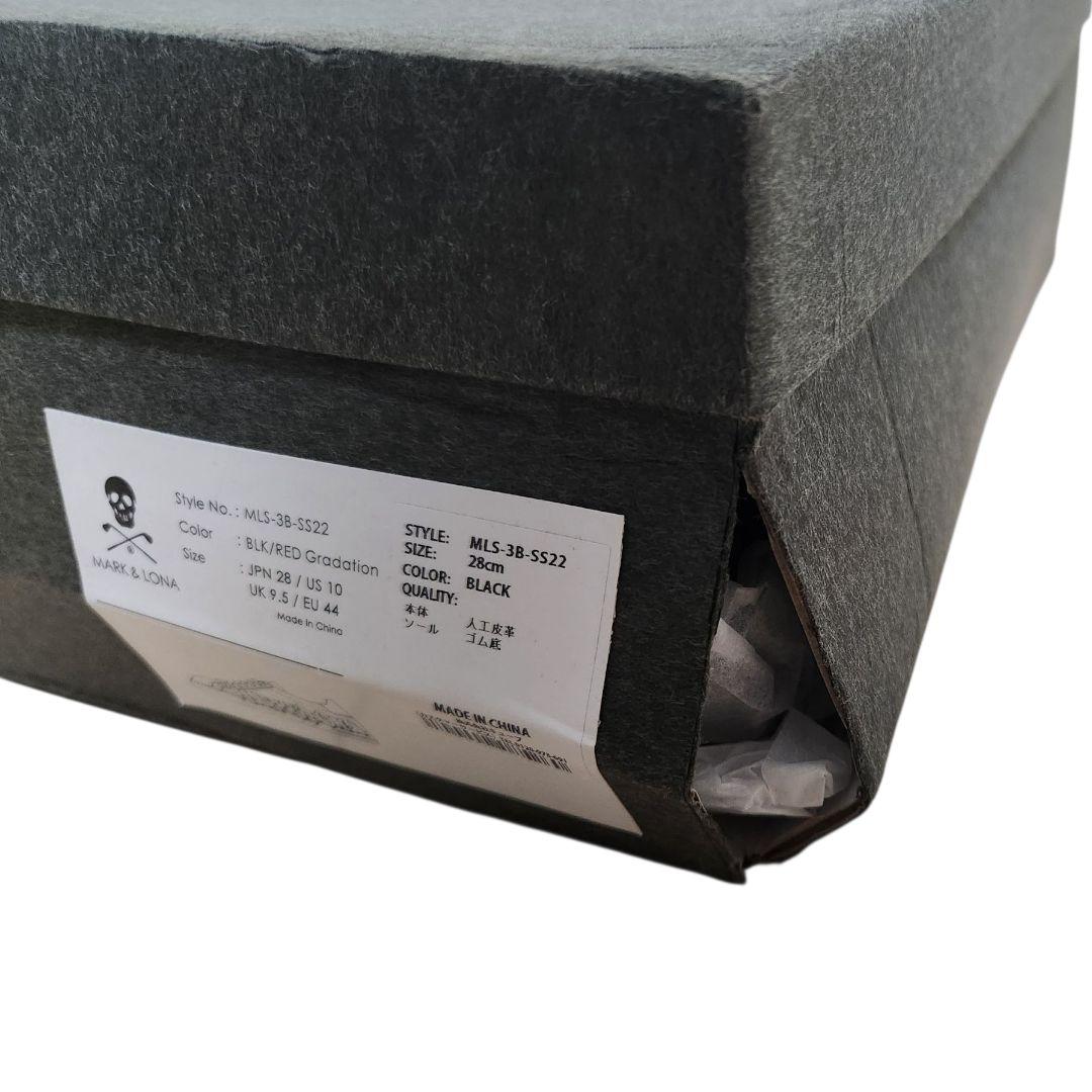 【大幅値下げ✨️28㎝】マーク＆ロナ エアロゾル ブラック×グラデ スカル 新品