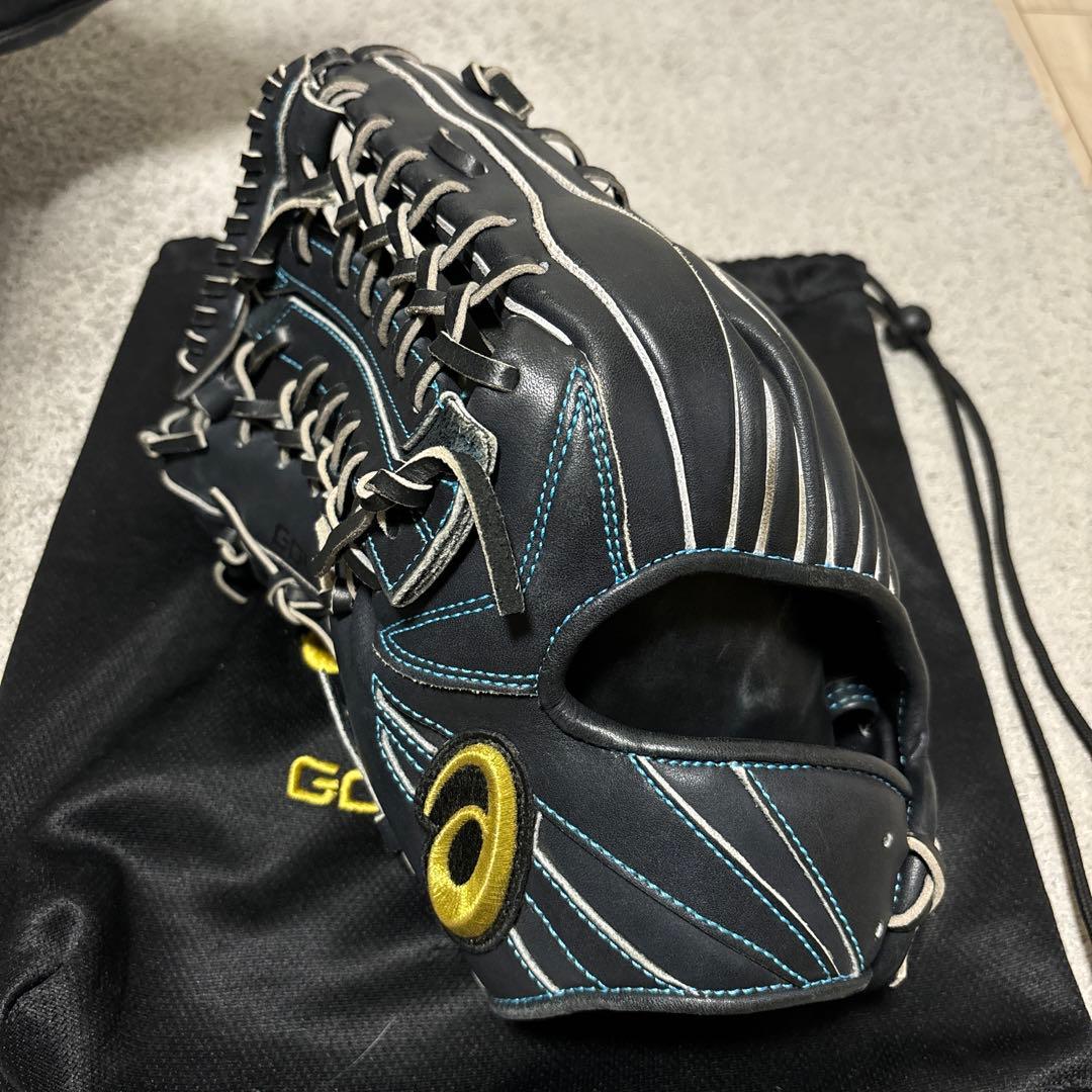 asics ゴールドステージ 外野用 グローブ 左投げ