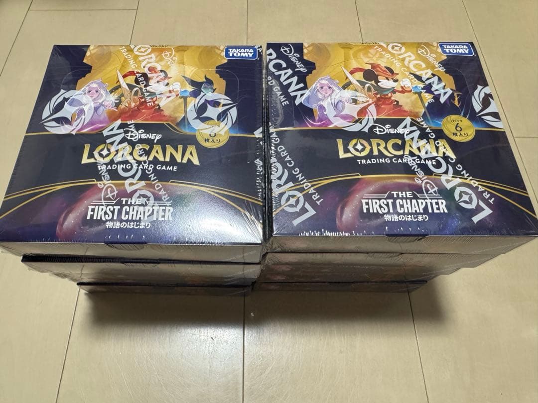 最安値　ディズニー ロルカナ 物語のはじまり シュリンク付き 未開封 10BOX