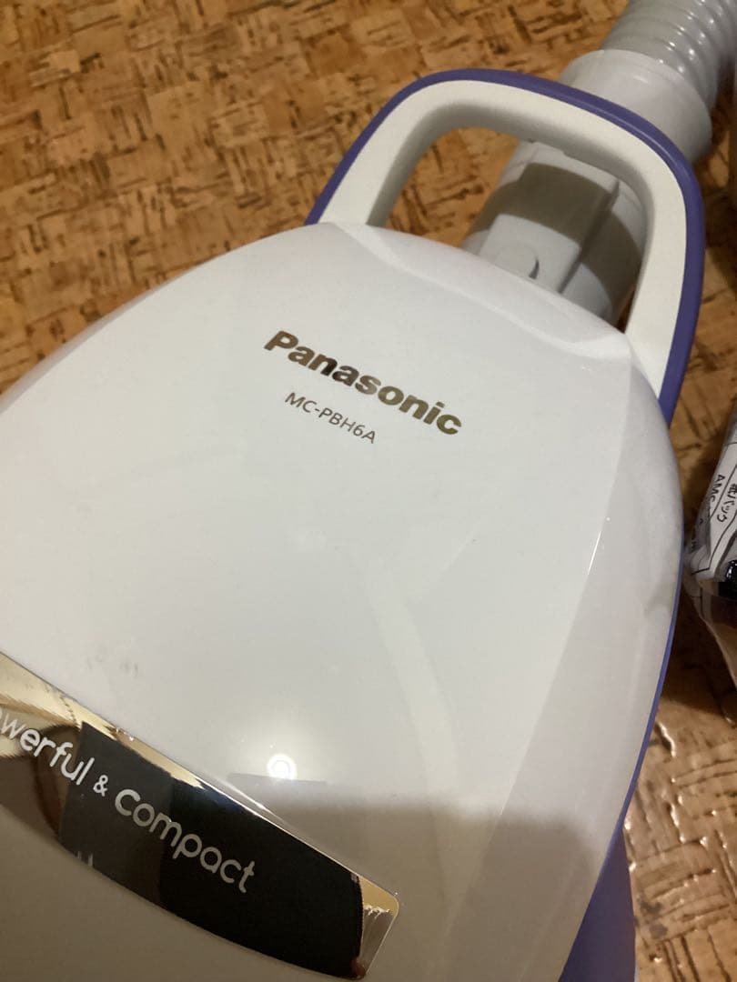 Panasonic MC-PBH6A 掃除機 本体＋紙パック10枚