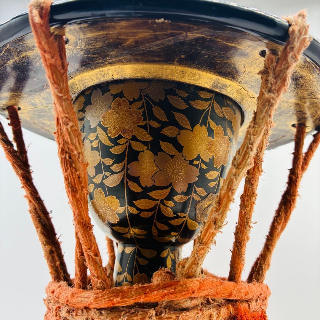 小鼓（こつづみ） 桜と般若　和楽器 打楽器 締太鼓 能 歌舞伎 伝統芸能