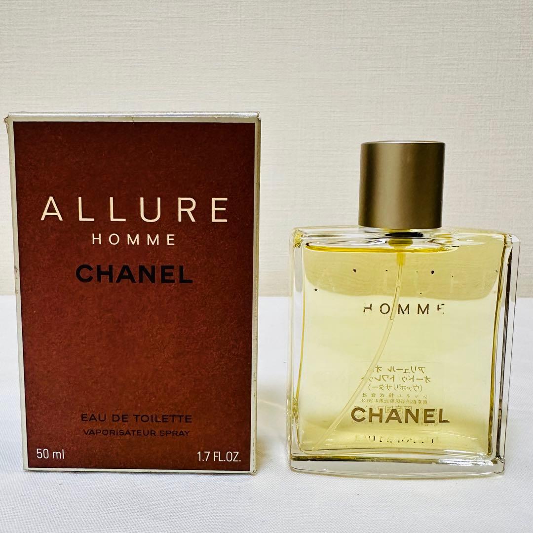 新品未使用　CHANEL シャネル アリュールオム オードトワレ　香水　50ml
