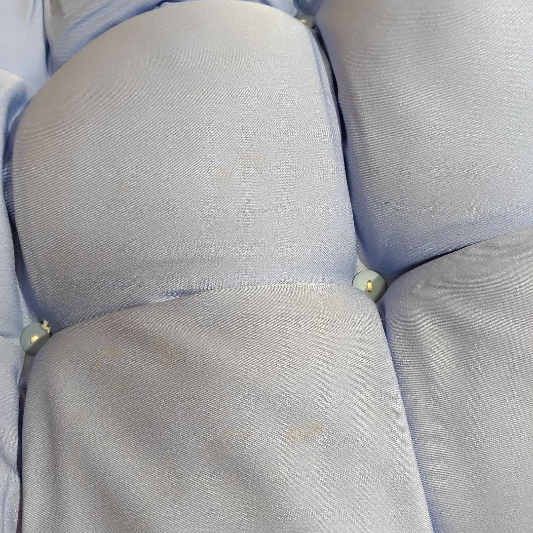 Nissen ニッセン パパサンチェア ラタン 籐製 台座付き クッション付き