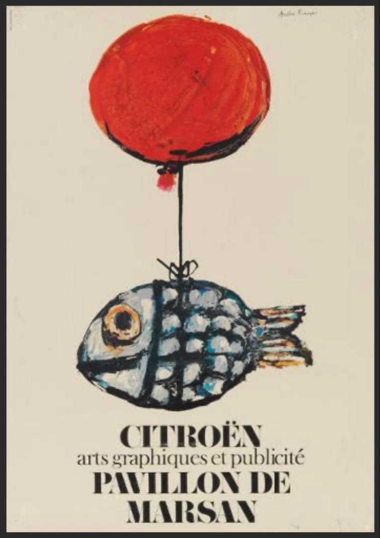 シトロエン ポスター アンドレ・フランソワ