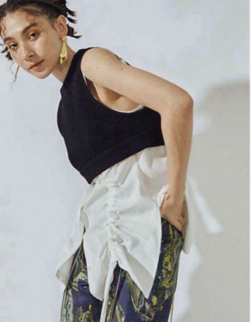 トップス UN3D. HEM GATHER SH CAMISOLE