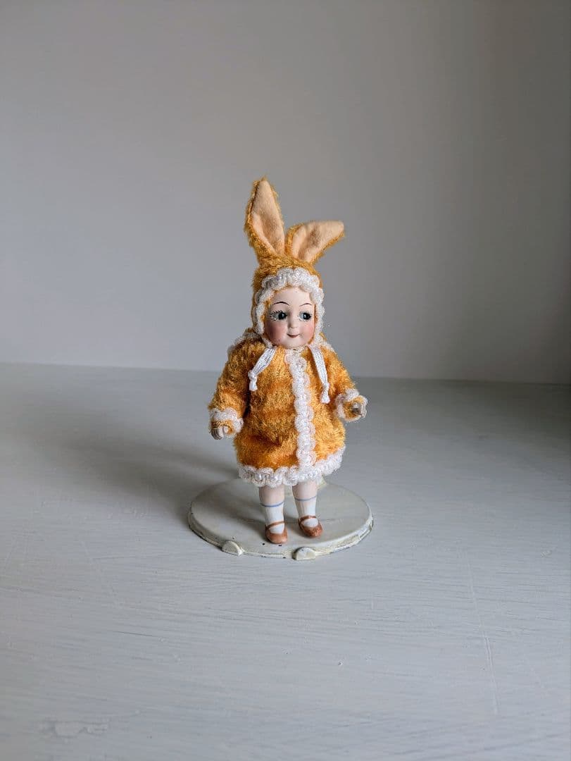 ミニョネット　アンティーク　ドイツ　ビスクドール