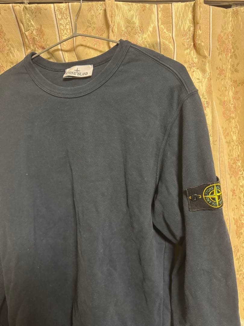 STONE  ネイビー トレーナー