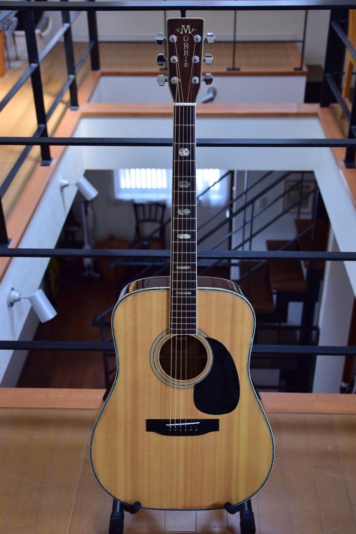 【ジャパンヴィンテージ】　Morris アコースティックギター　W-50