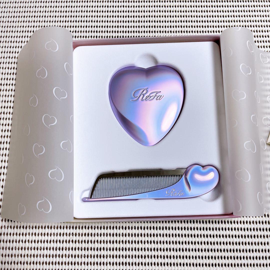 【成約予定】リファハートコームシルキーパープル、ミラー、タンブラー3点セット