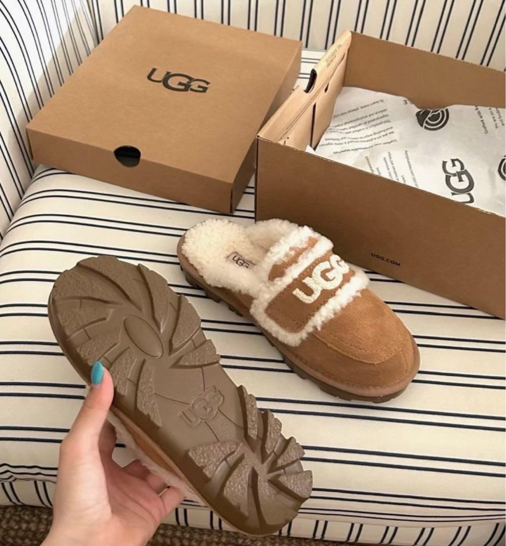 UGG ブラウン スライドサンダル サイズ 24cm