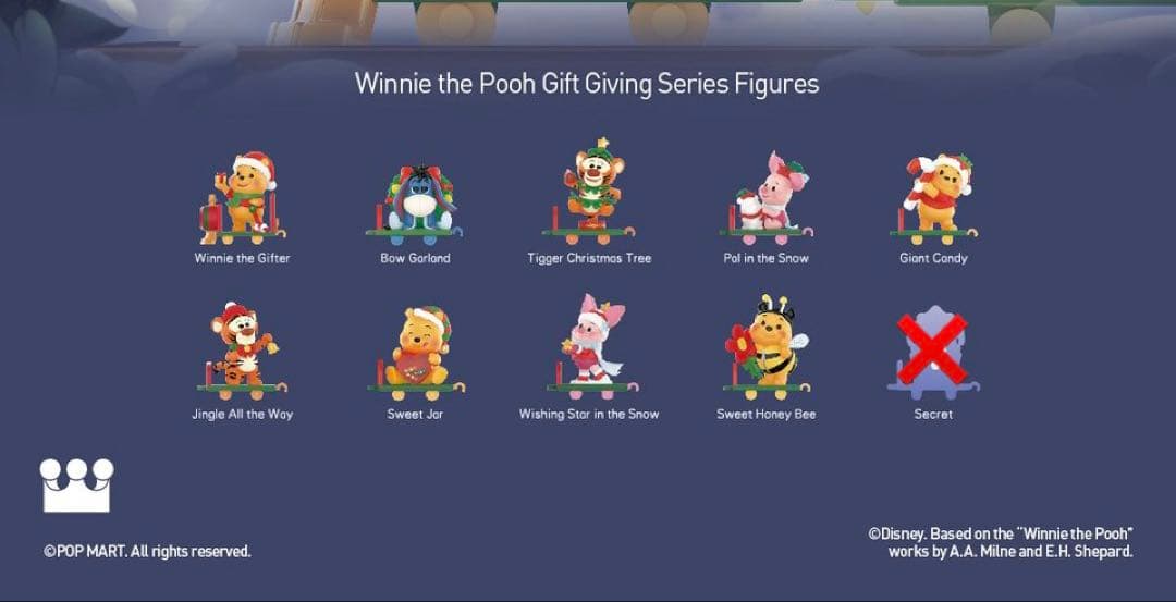 その他 POPMART Winnie the Pooh Gift Giving