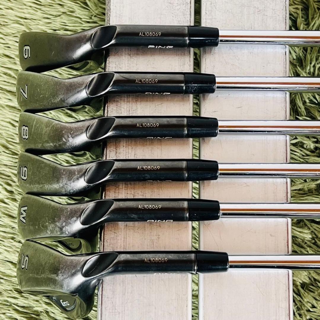 ピン G710 アイアン6本セット メンズゴルフ 初心者 入門 大人気モデル 黒